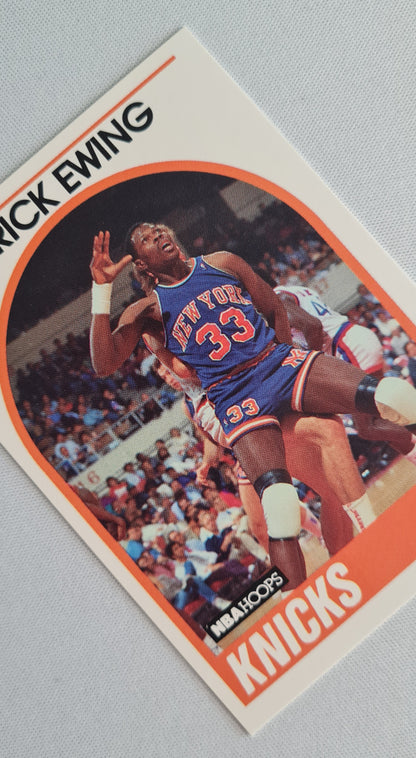 Patrick Ewing - 1989 NBA Hoops Basketball NY Knicks #80 - Center
