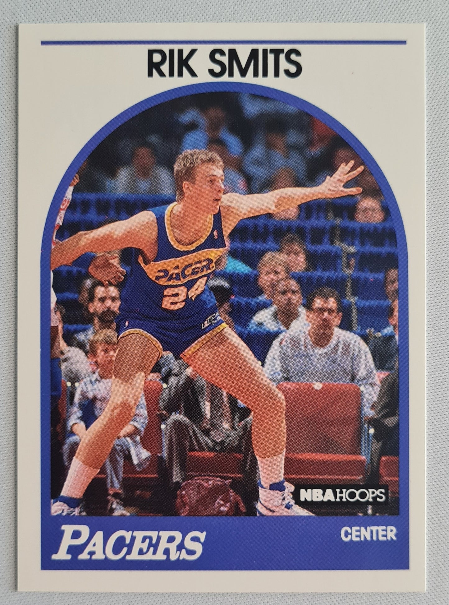 Rik Smits - 1989 NBA Hoops Basketball Indiana Pacers #37 - Center