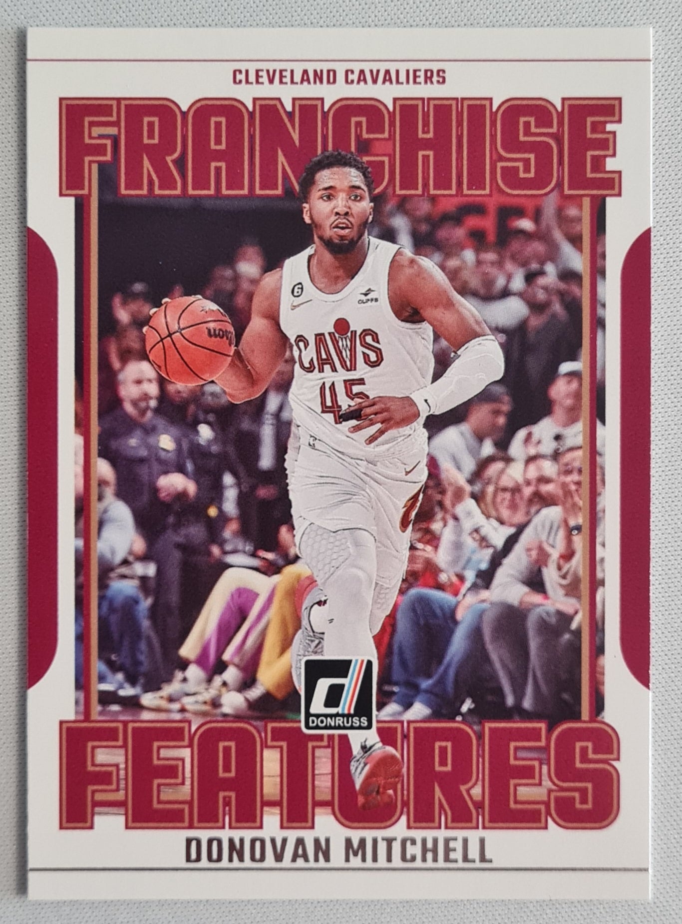 Donovan Mitchell - 2023 Panini Donruss Basketball NBA Cleveland Cavaliers #6 - Franchise Features