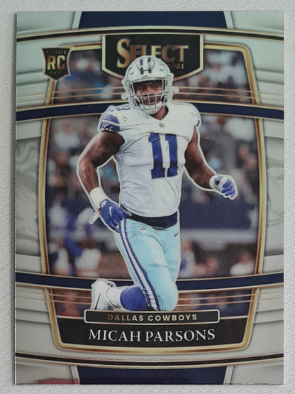 Micah Parsons - 2021 Panini Select Football Concourse NFL Dallas Cowboys #85 (RC)