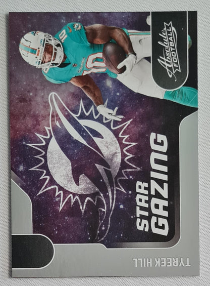 Tyreek Hill - 2022 Panini Absolute Football Star Gazing - NFL Miami Dolphins #SG-20