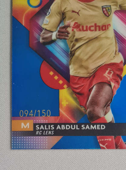 Salis Abdul Samed - 2024 Topps Finest RC Lens RCL #14 CL /150 Blue