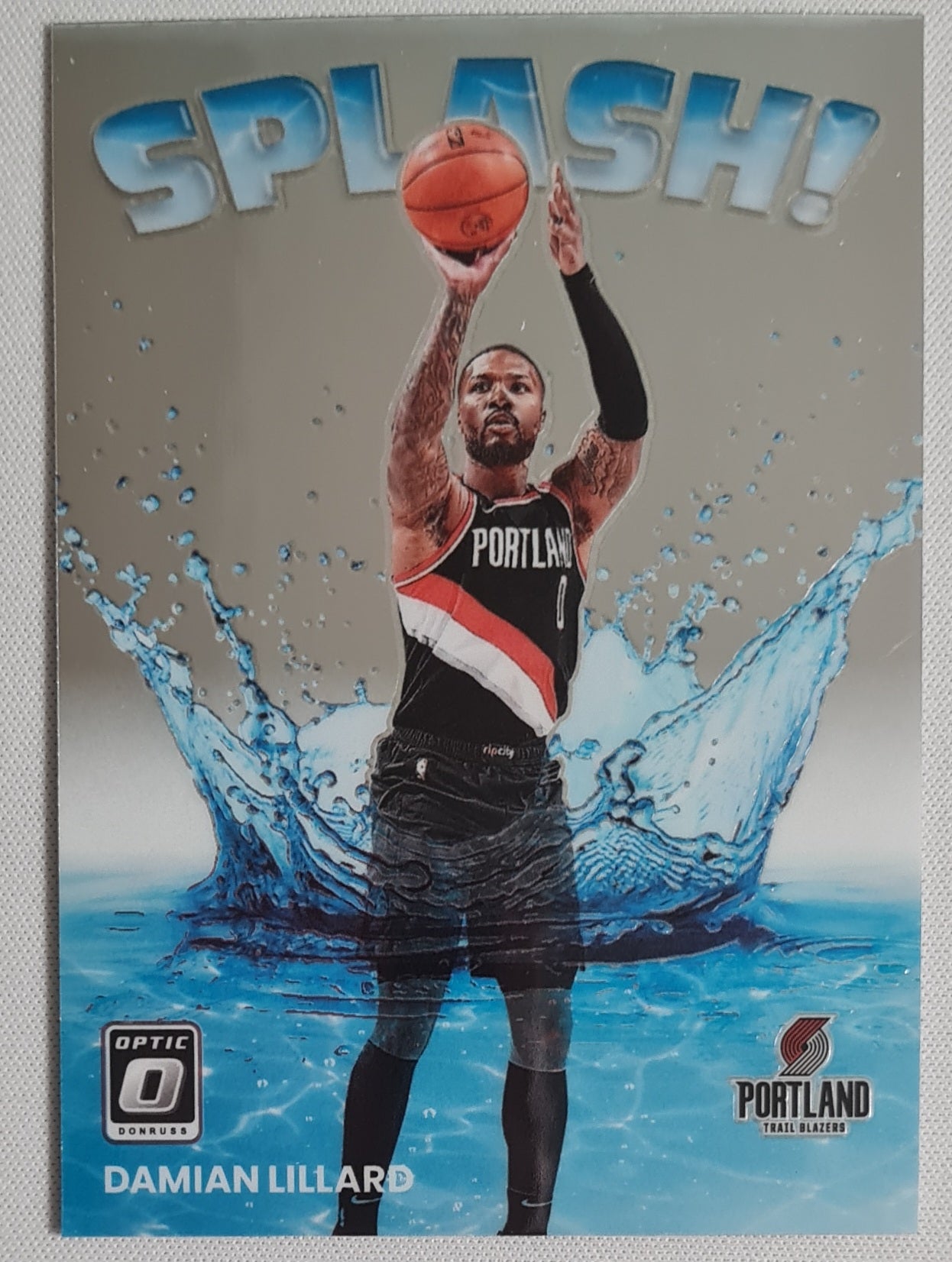 Damian Lillard - 2022 Panini Donruss Optic Basketball NBA Portland Trail Blazers #6 SPLASH !