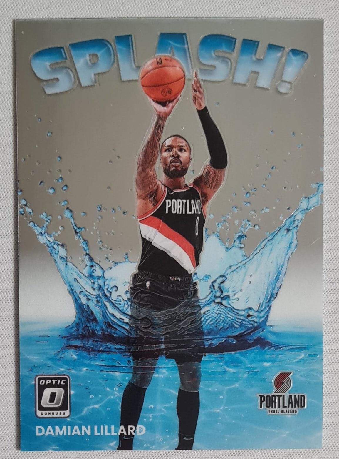 Damian Lillard - 2022 Panini Donruss Optic Basketball NBA Portland Trail Blazers #6 SPLASH !