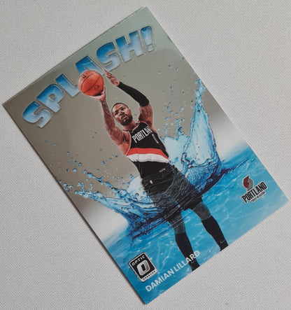 Damian Lillard - 2022 Panini Donruss Optic Basketball NBA Portland Trail Blazers #6 SPLASH !
