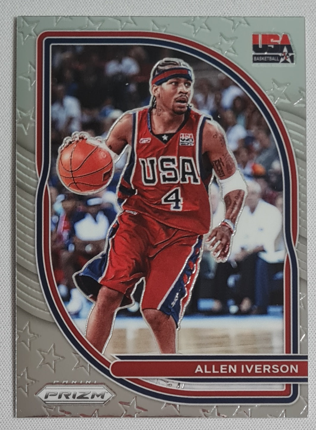 Allen Iverson - 2020 Panini Prizm Basketball #1 Team USA Basketball