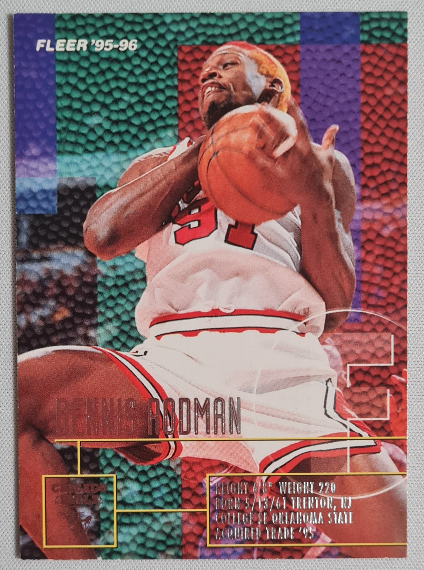 Dennis Rodman - 1996 Fleer/Skybox NBA Chicago Bulls Basketball #283