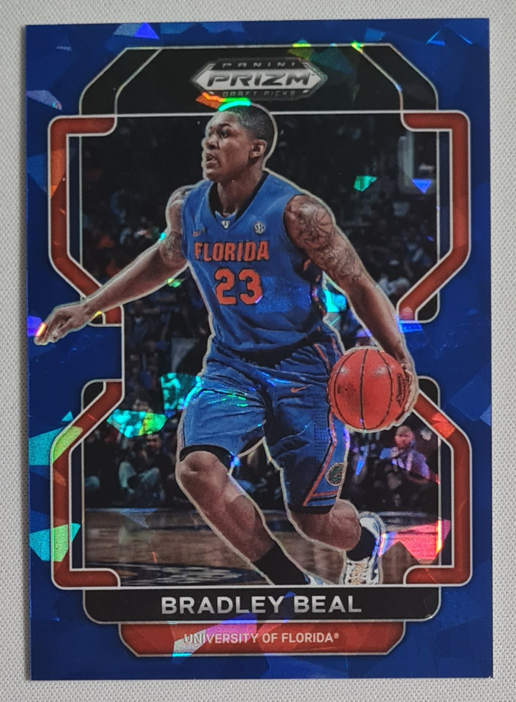 Bradley Beal - 2022 Panini Prizm Draft Picks #5 Florida Gators /99 Blue Ice