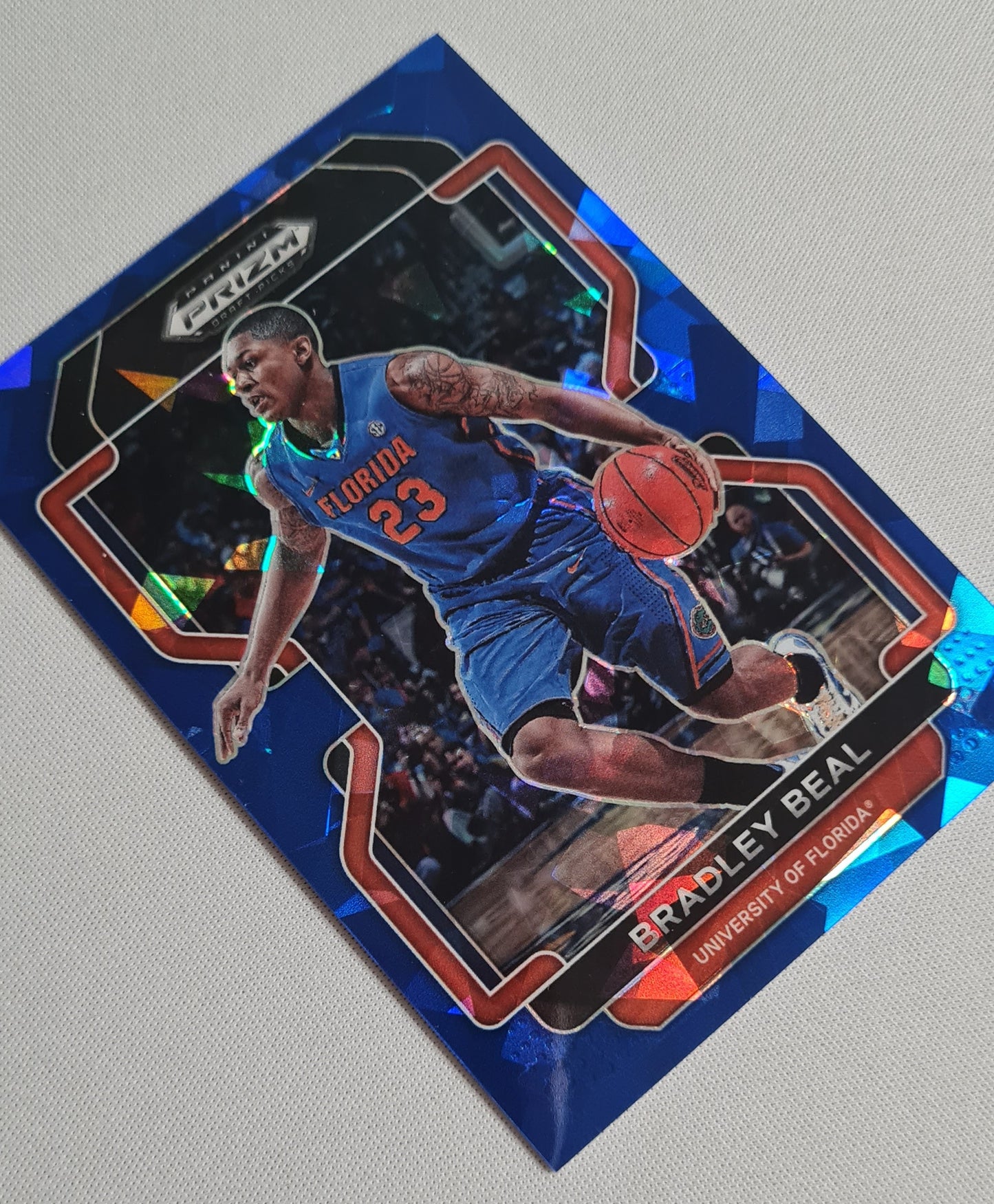 Bradley Beal - 2022 Panini Prizm Draft Picks #5 Florida Gators /99 Blue Ice