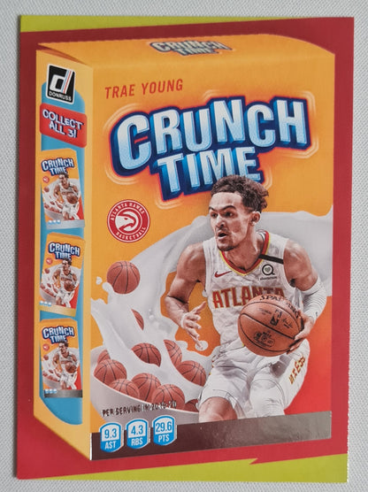 Trae Young - 2020/21 Panini Donruss Basketball CRUNCH TIME #3