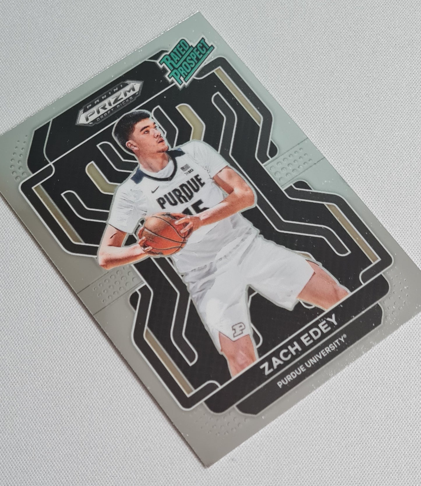 Zach Edey - 2022 Panini Prizm Draft Picks #RP-ZED  Purdue University - RATED PROSPECT