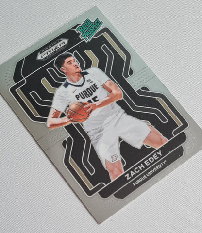 Zach Edey - 2022 Panini Prizm Draft Picks #RP-ZED  Purdue University - RATED PROSPECT