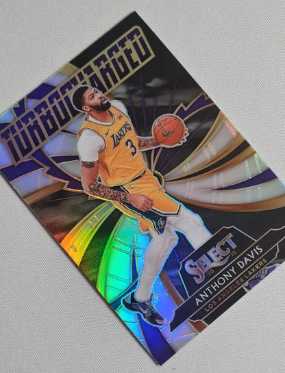 Anthony Davis - 2021 Panini Select Basketball NBA L.A. Lakers #5 TURBOCHARGED