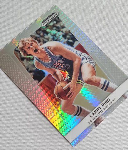 Larry Bird - 2022 Panini Prizm Draft Picks #FB-LB  Flash Back Hyper Prizm