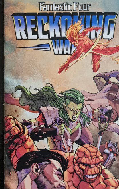 Fantastic Four - The Reckoning War 2022- Alpha #1 Variant A-Cover