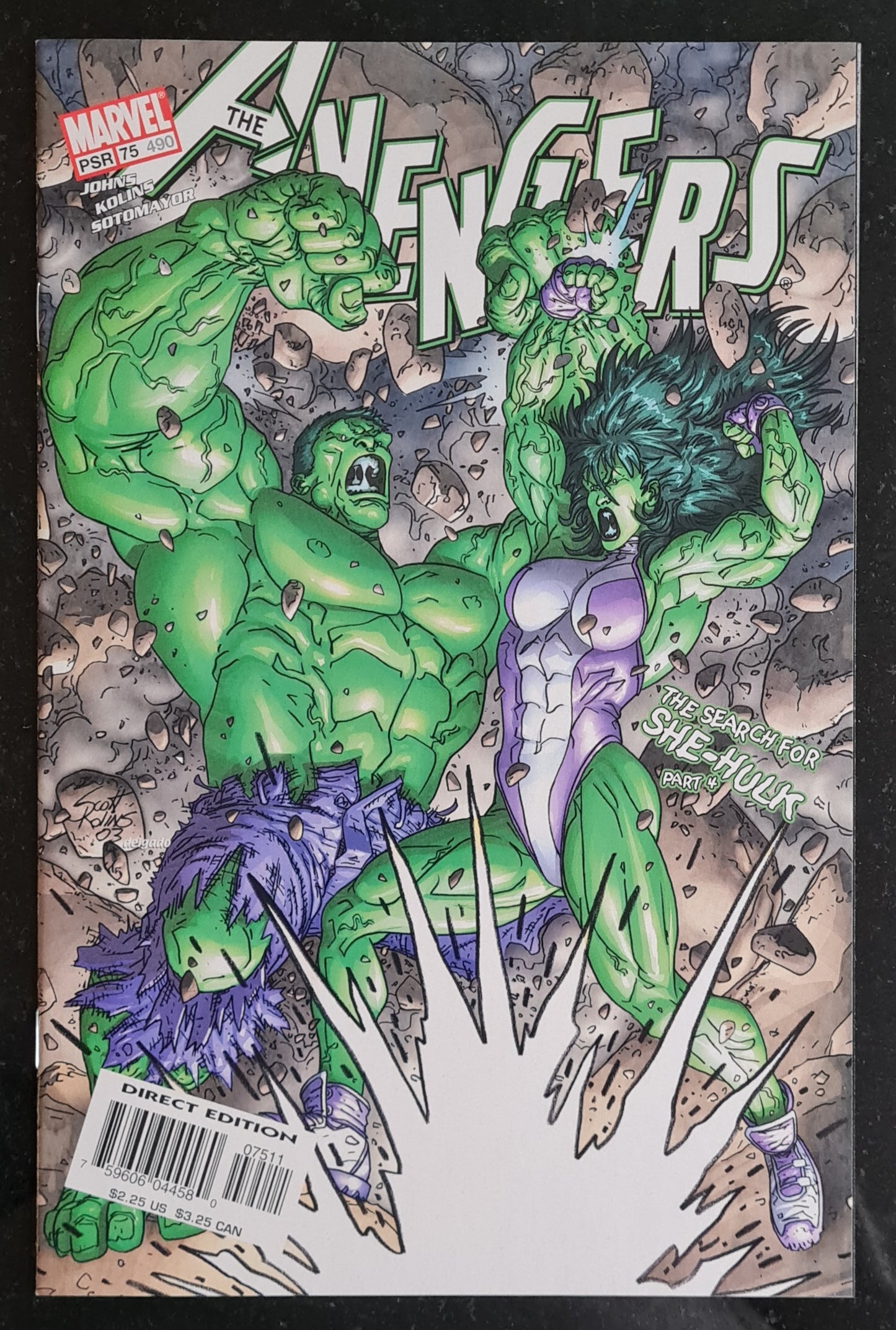The Avengers - 1998 Marvel Direct Edition #75 PSR