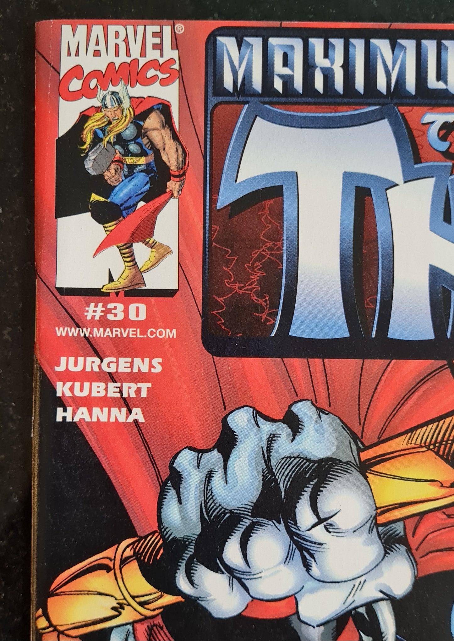 The Mighty Thor - 1998 maximum Security #30 Direct Edition Marvel Comics