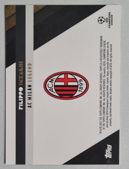 Filippo Inzaghi - 2022 Topps Deco AC Milan Legend