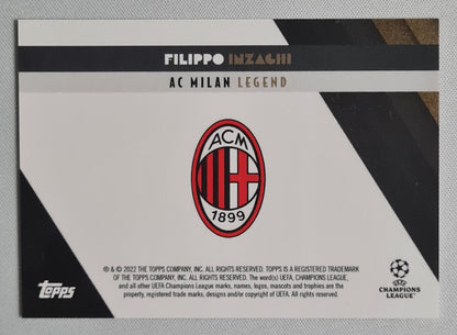 Filippo Inzaghi - 2022 Topps Deco AC Milan Legend