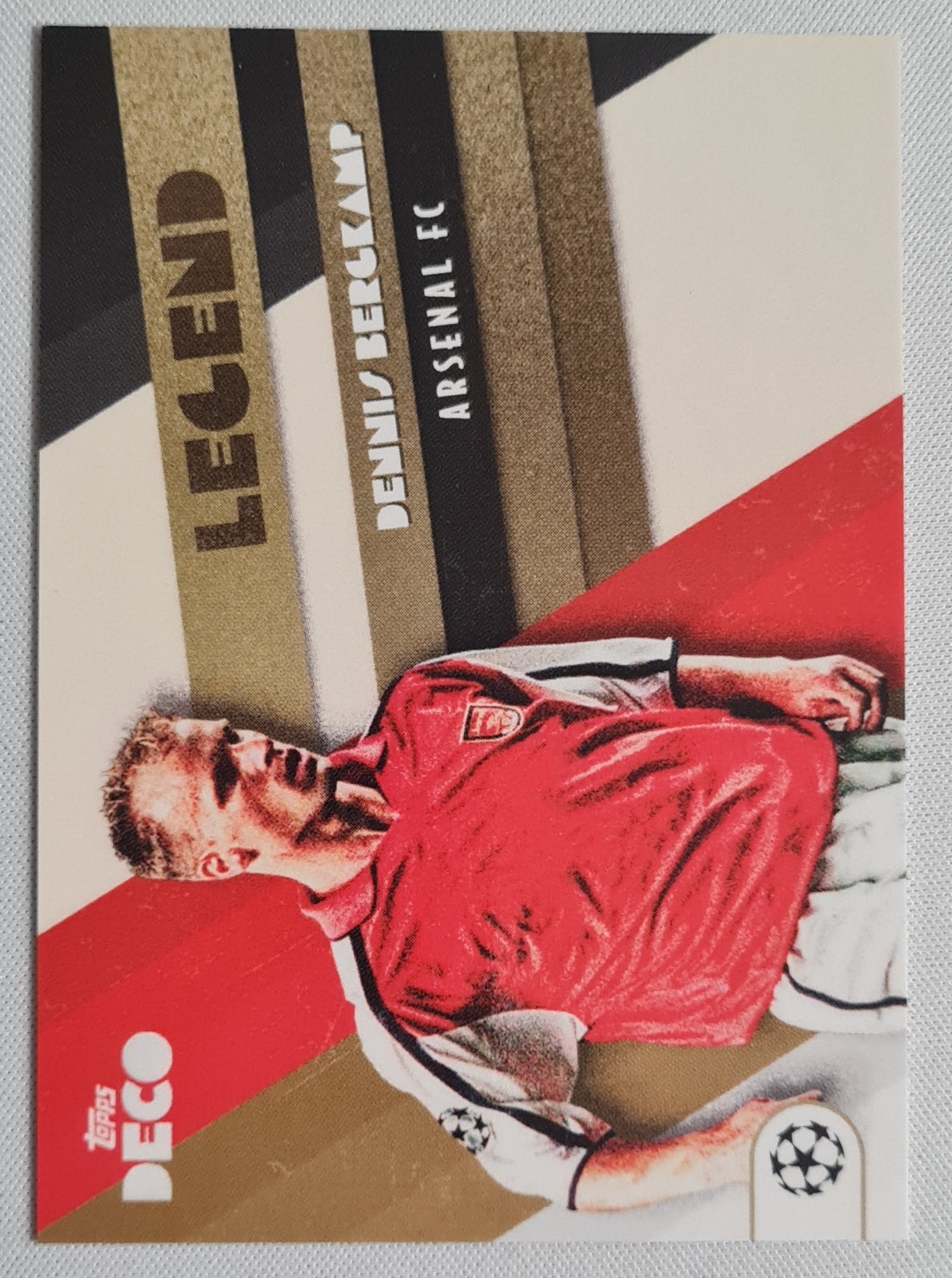 Dennis Bergkamp - 2022 Topps Decco Arsenal FC Legend Champions League