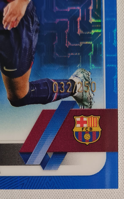 Vicky Lopez - 2023 Topps Chrome #2 FC Barcelona Women Champions League /250 Blue Refractor
