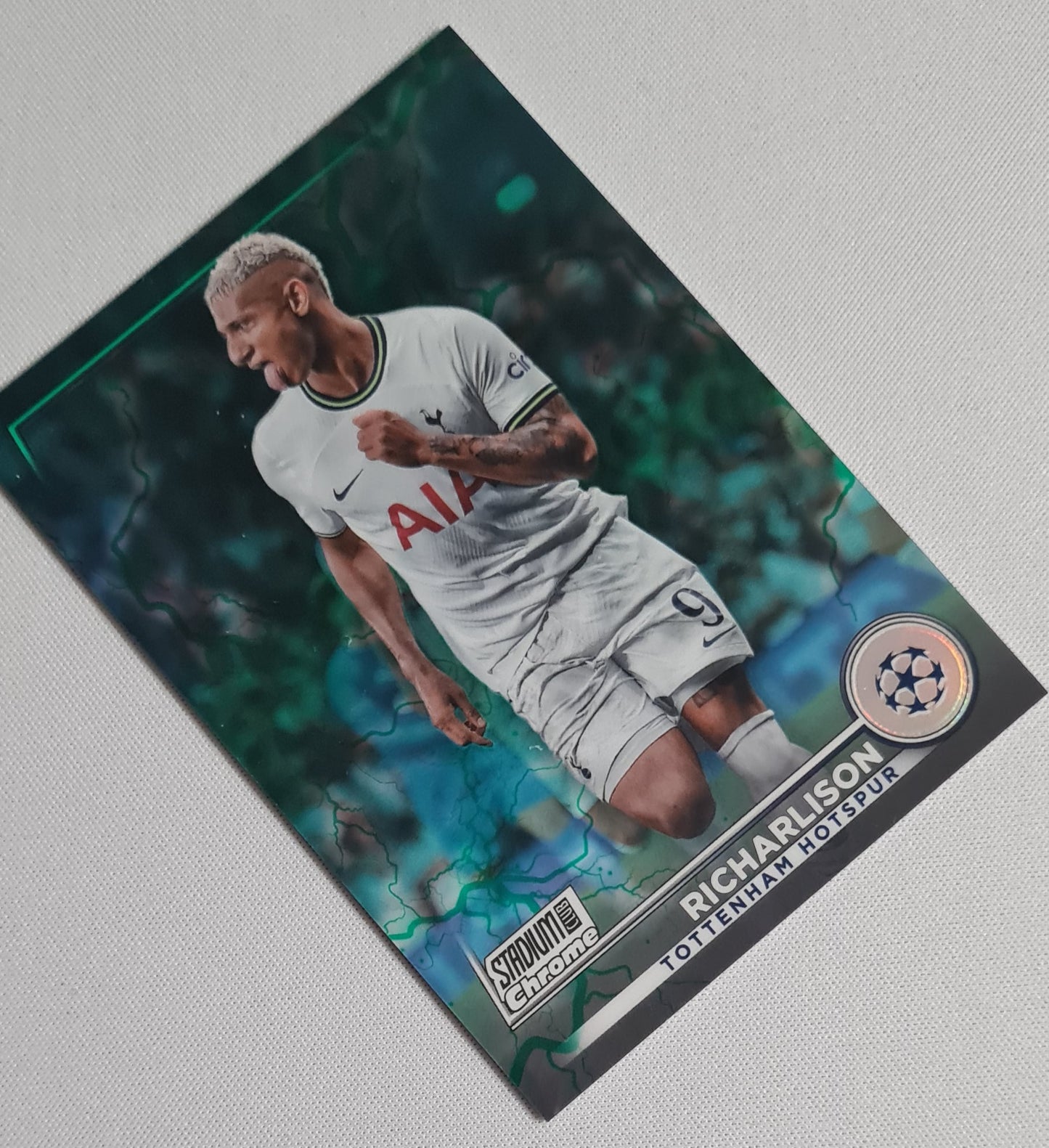 Richarlison - 2023 Topps Stadium Chrome #4 Tottenham Hotspur Champions League /225