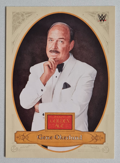 Gene Okerlund - 2023 Panini Chronicles Golden Age WWE #180