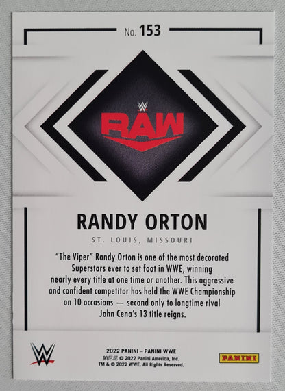 Randy Orton - 2022 Panini WWE RAW #153 Wrestling Champions