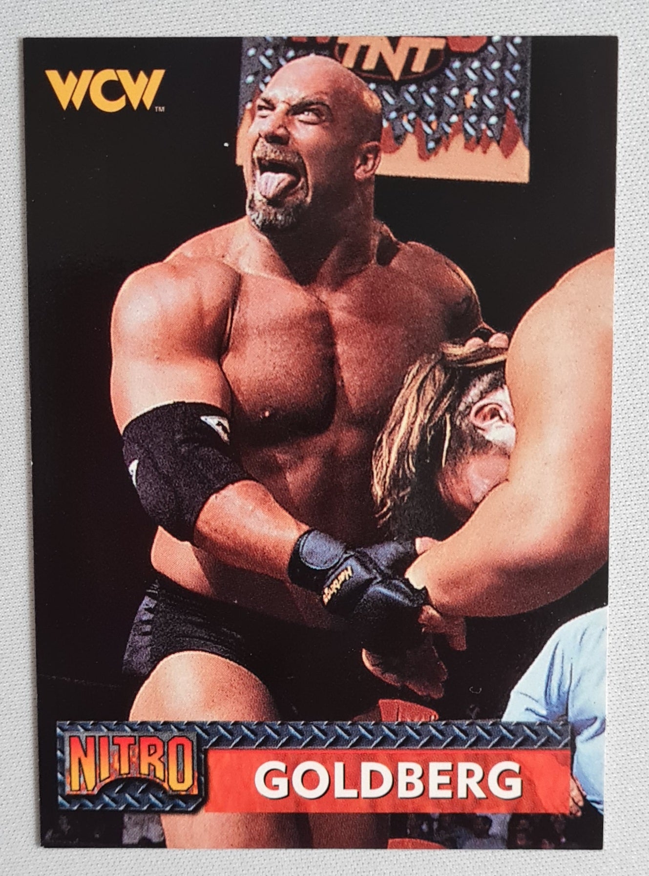 Goldberg - 1999 Topps World Champions Wrestling #4 WCW/NWO Nitro
