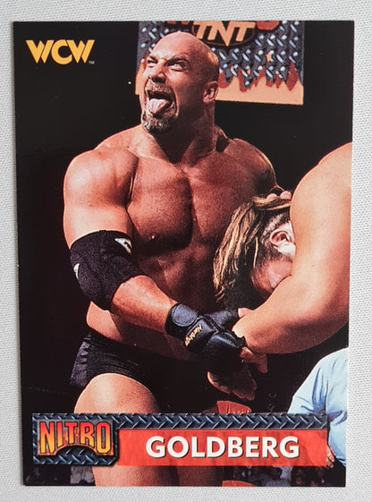 Goldberg - 1999 Topps World Champions Wrestling #4 WCW/NWO Nitro