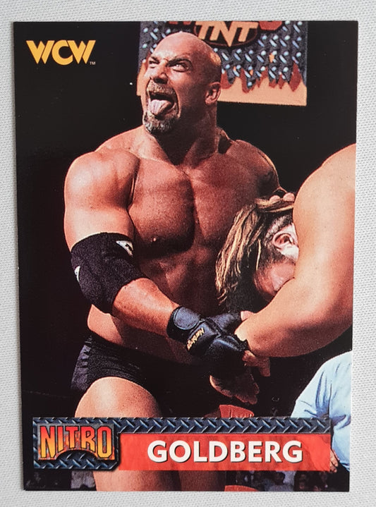 Goldberg - 1999 Topps World Champions Wrestling #4 WCW/NWO Nitro