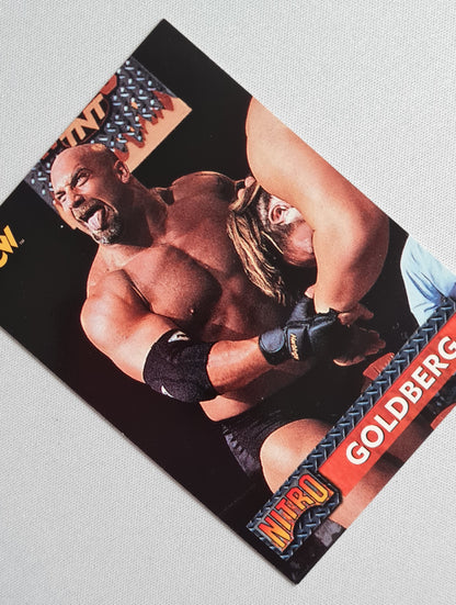 Goldberg - 1999 Topps World Champions Wrestling #4 WCW/NWO Nitro