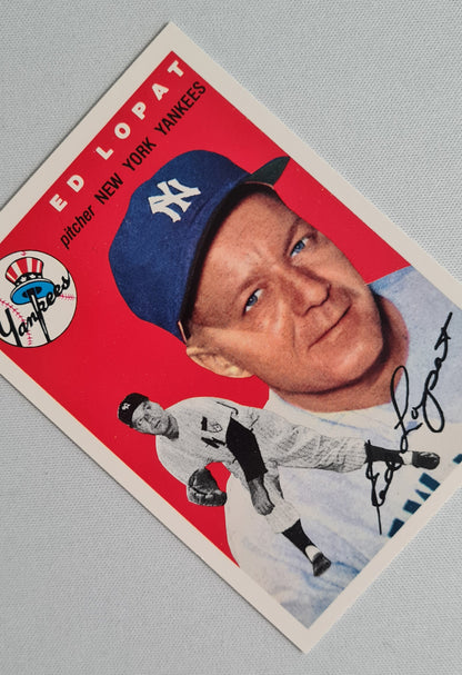 Ed Lopat - 1994 Topps The Ultimate 1954 Series Baseball #5 Yankees