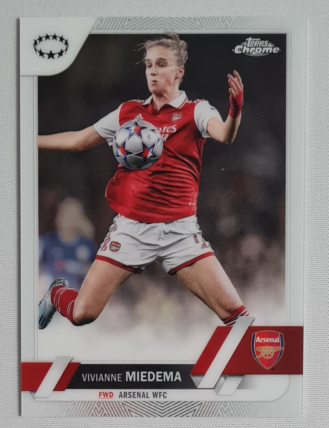 Vivianne Miedema - 2023 Topps Chrome #66 Arsenal WFC (CL)
