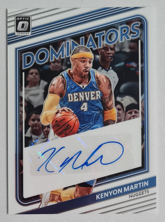 Kenyon Martin - 2022 Panini Optic Basketball Dominators #DS-KYM Autograph /99