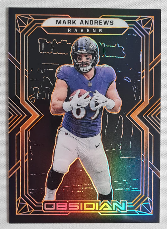 Mark Andrews - 2022 Panini Obsidian Football #8 NFL Football /75