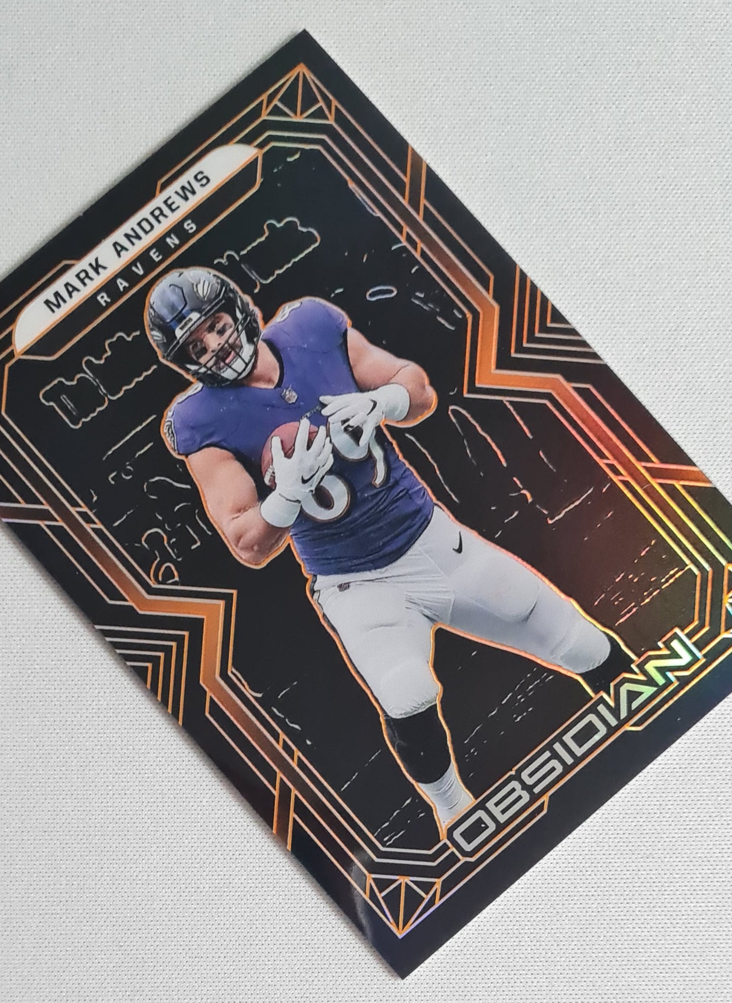 Mark Andrews - 2022 Panini Obsidian Football #8 NFL Football /75