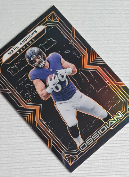 Mark Andrews - 2022 Panini Obsidian Football #8 NFL Football /75