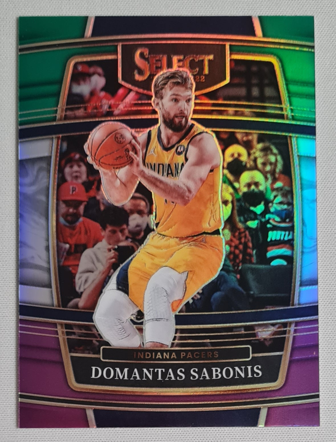 Domantas Sabonis - 2021/22 Panini Select Basketball #73 Green/White/Purple