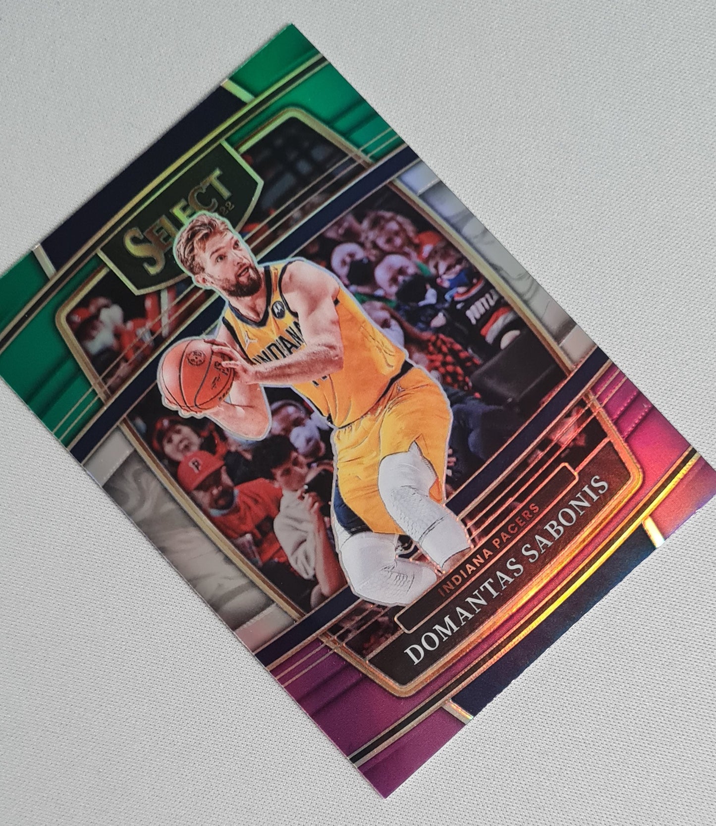 Domantas Sabonis - 2021/22 Panini Select Basketball #73 Green/White/Purple
