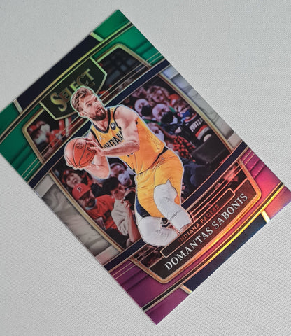 Domantas Sabonis - 2021/22 Panini Select Basketball #73 Green/White/Purple