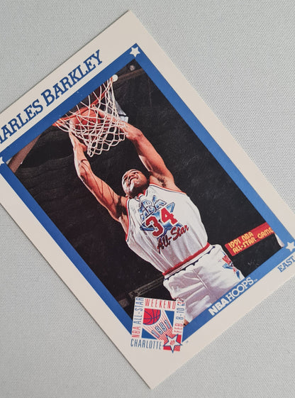 Charles Barkley - 1991 NBA Hoops All Star 1991 #248 - 76ers Basketball Star
