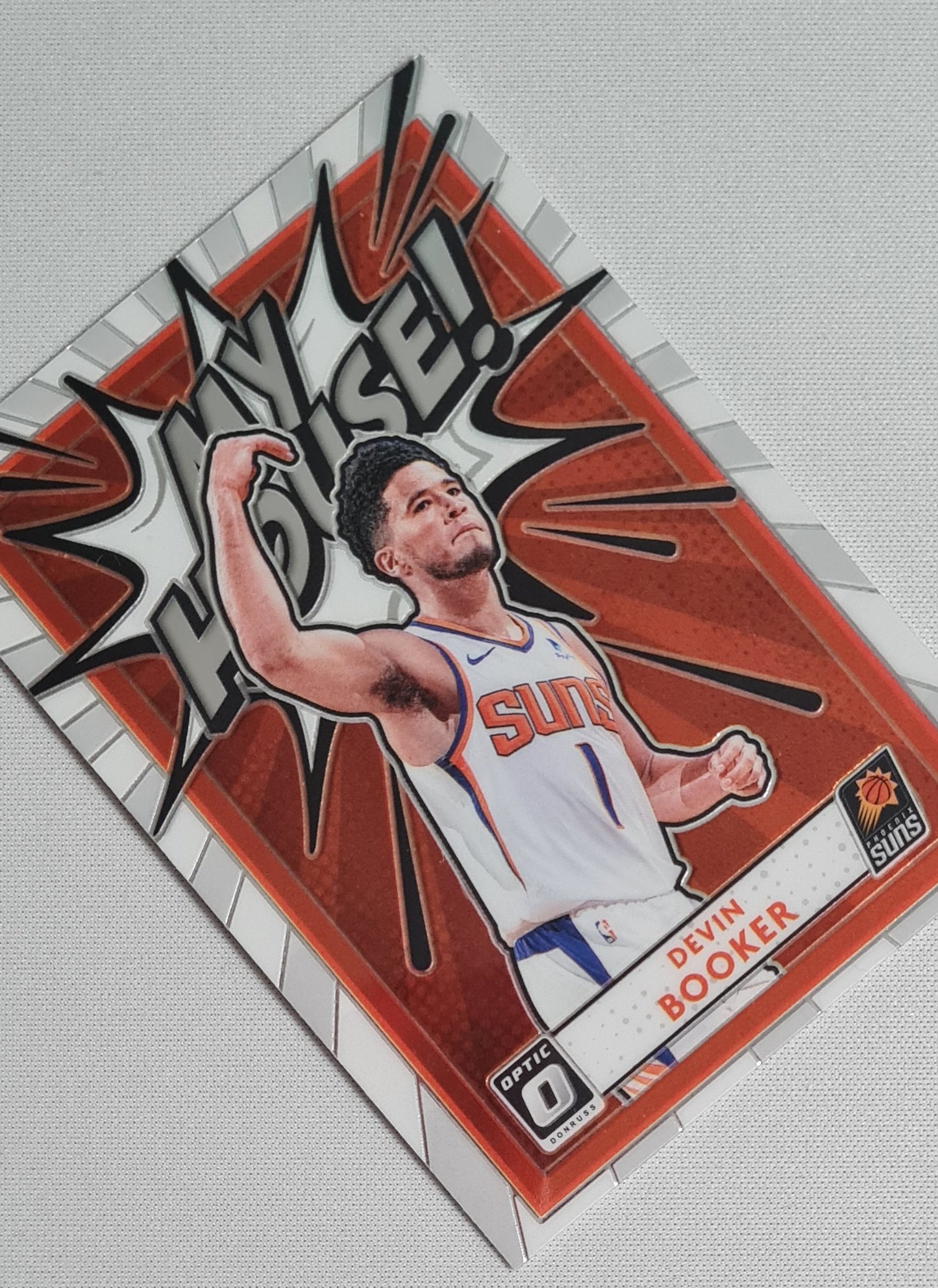 Devin Booker - 2020/21 Panini Donruss Optic Basketball #15 NBA Suns MY HOUSE!
