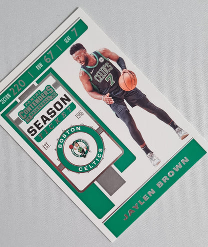 Jaylen Brown - 2019 Panini Contenders Basketball Season Ticket #42 Boston Celtics NBA