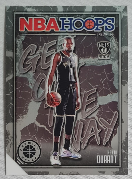 Kevin Durant - 2019/20 Panini Hoops Premium Stock Basketball #9 "Get out the Way" Purple
