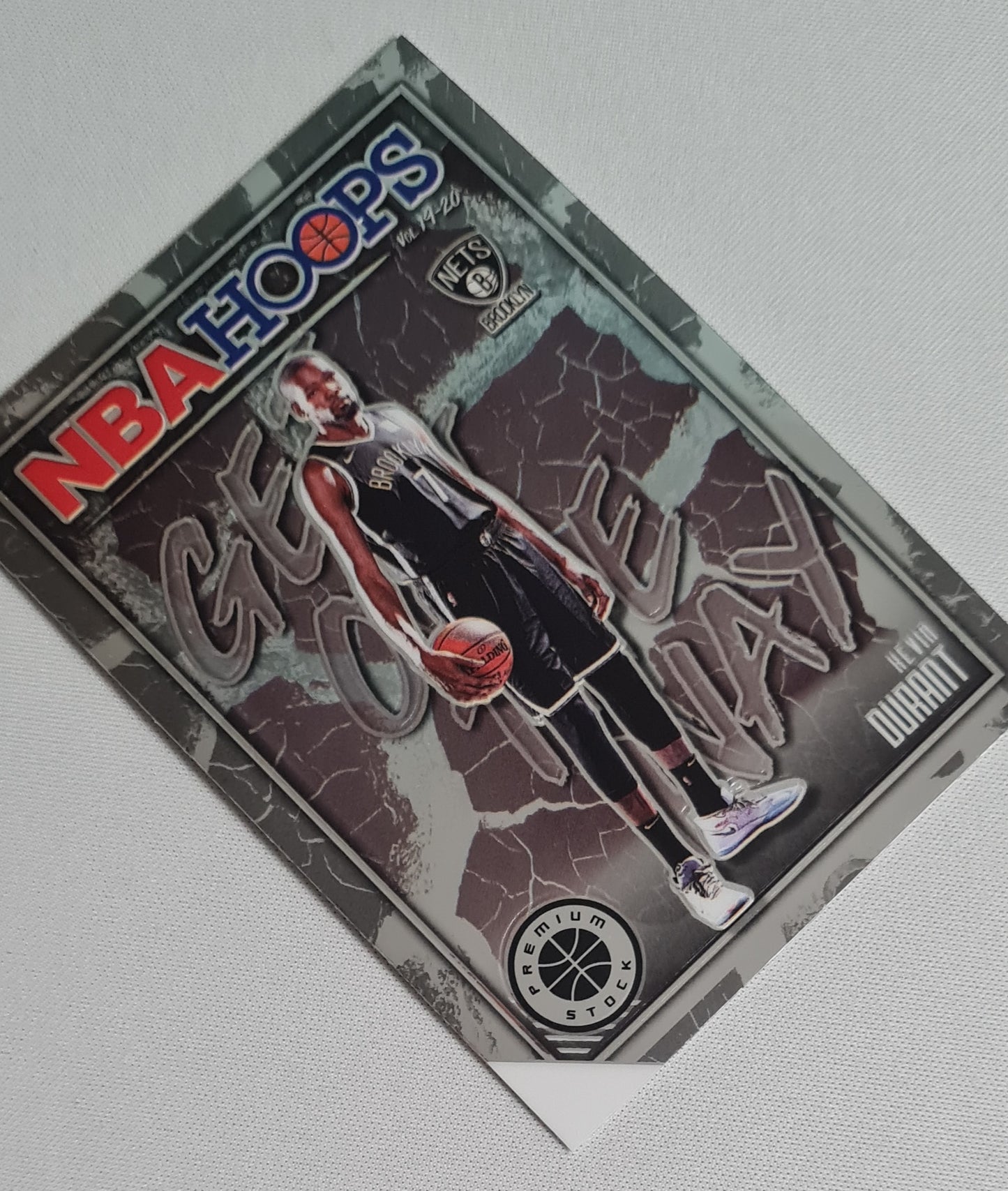 Kevin Durant - 2019/20 Panini Hoops Premium Stock Basketball #9 "Get out the Way" Purple
