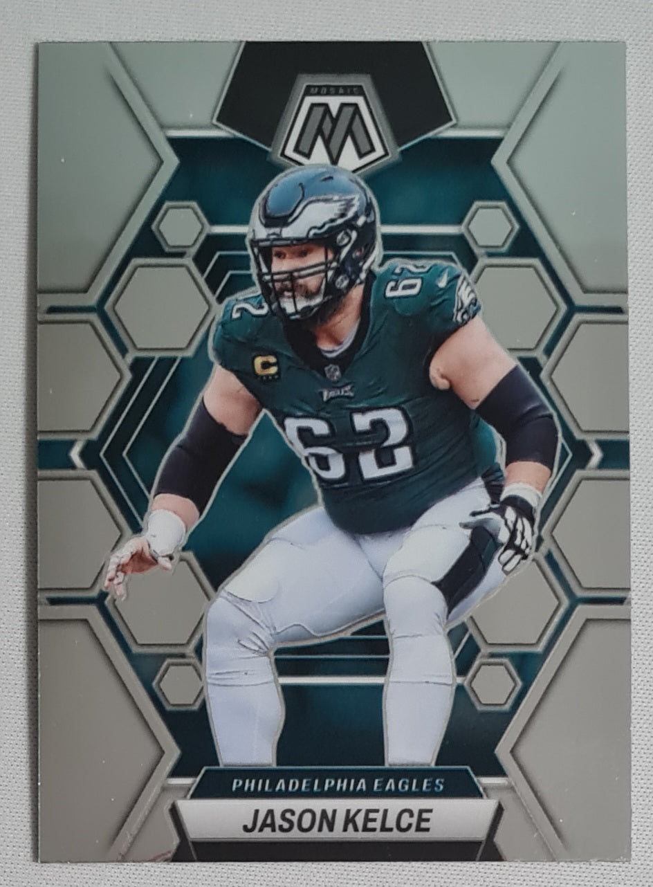 Jason Kelce - 2023 Panini Mosaic Football NFL Eagles #196