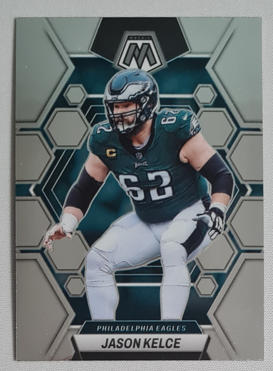 Jason Kelce - 2023 Panini Mosaic Football NFL Eagles #196
