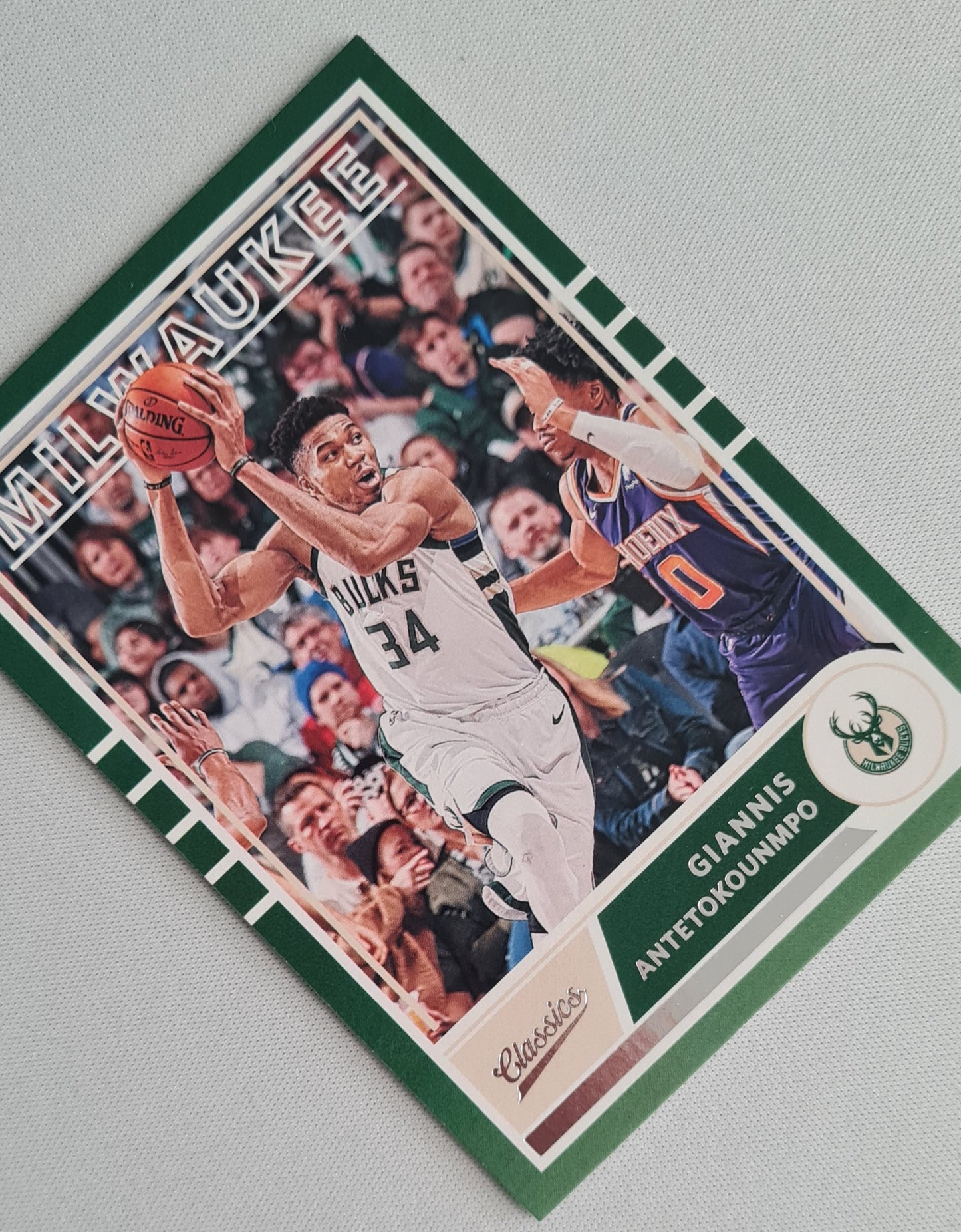 Giannis Antetokounmpo - 2019/20 Panini Chronicles Classic Basketball #652 NBA Milwaukee Bucks - Green