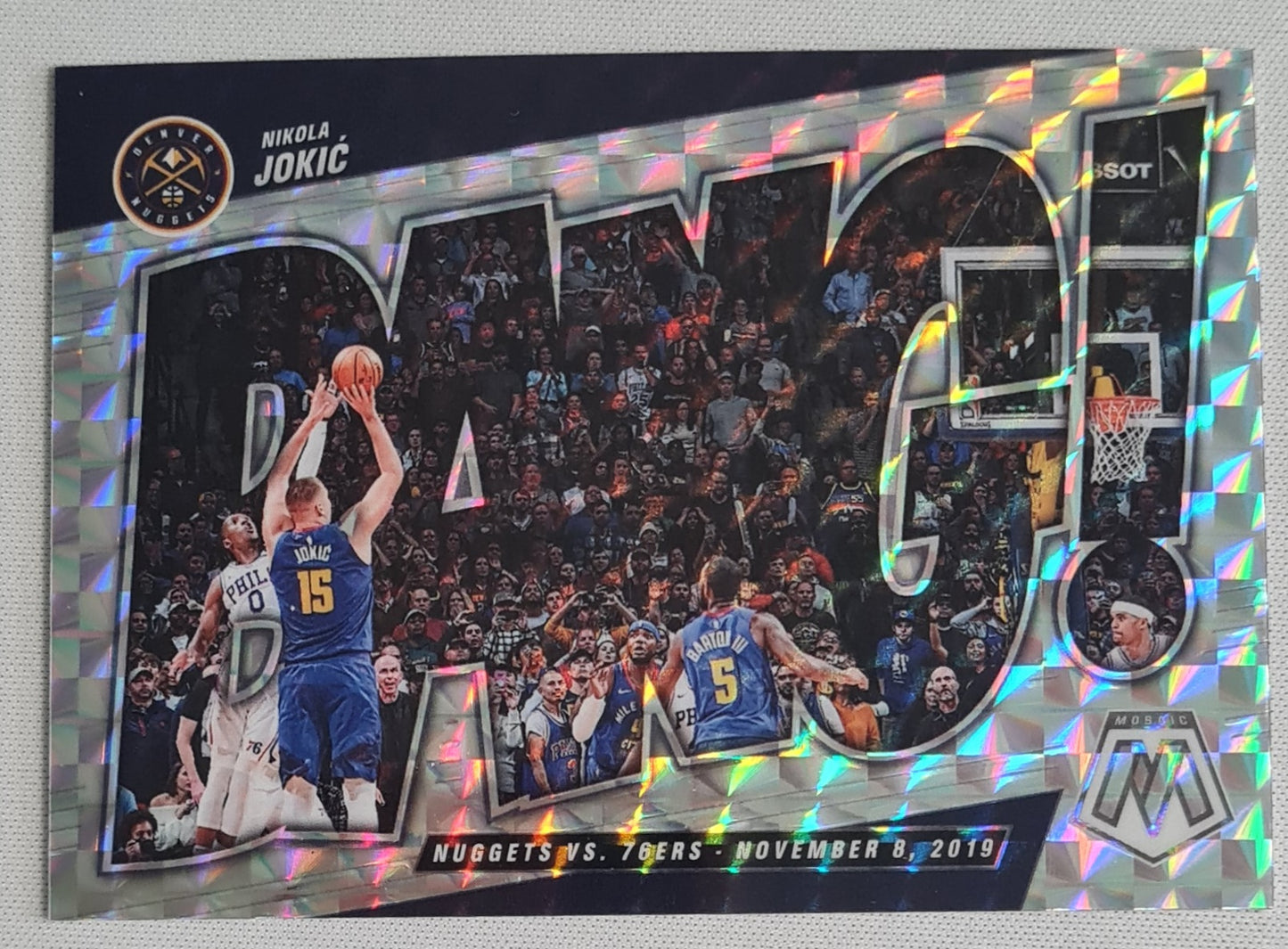Nikola Jokic - 2020/21 Panini Mosaic Basketball #2 BANG!